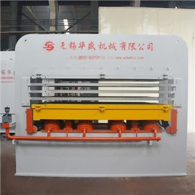 Kryssfinerlaminat varmpressemaskin